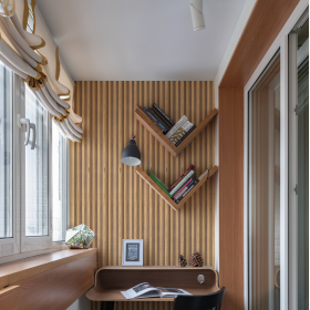 Стеновая реечная панель ПВХ Legno Дуб мавелла голд-foto2