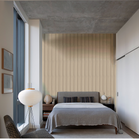 Стеновая реечная панель ПВХ Legno Лиственница крем-foto2