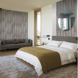 Стеновая реечная панель ПВХ Legno Санторини серый-foto2