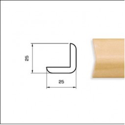 Уголок Pedross 25х25мм Венге ориджинал-foto2